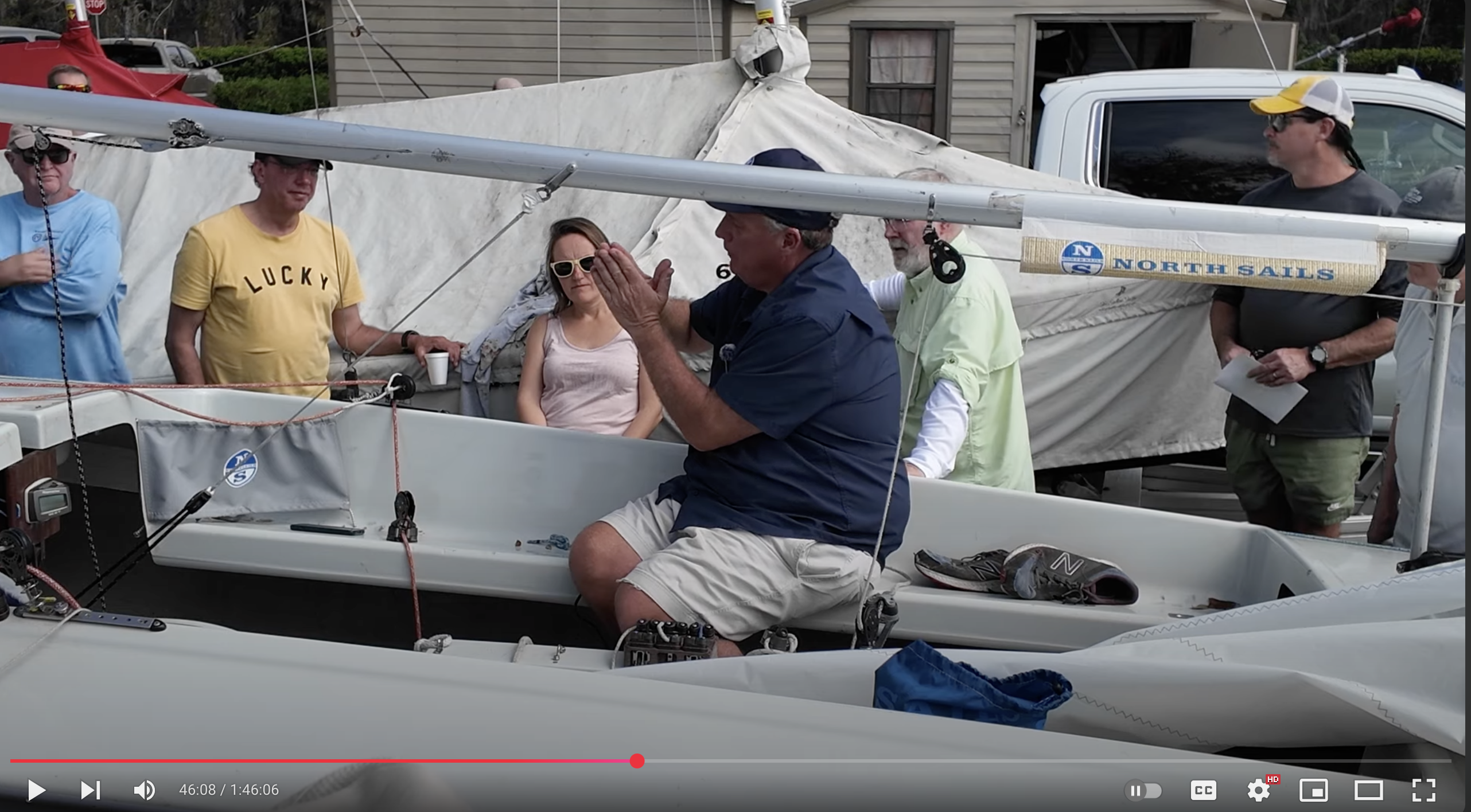 Brian Hayes Clinic at Lake Eustis Sailing Club